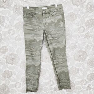 Loft Women's Camo Ankle Pants Size 8